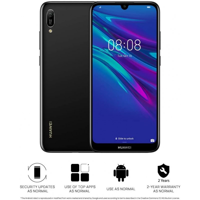 HUAWEI Y6 2019 Smartphone 32GB 2GB RAM Midnight Black