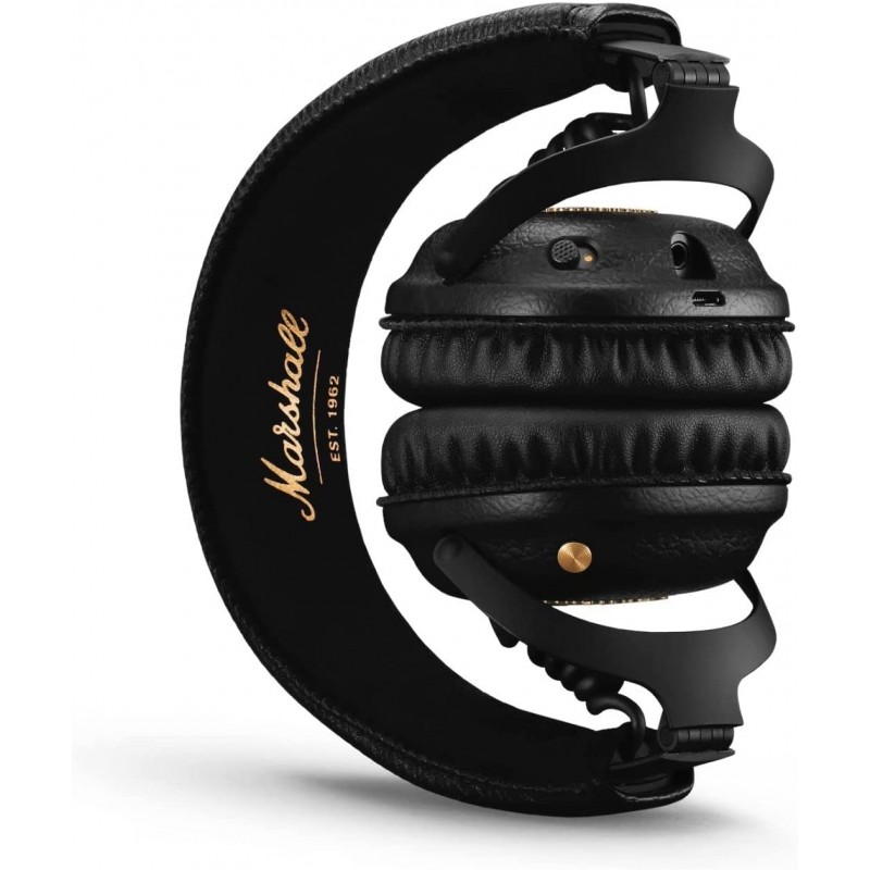 Marshall Mid Active Noise Cancelling A.N.C. Headphones with Bluetooth Black