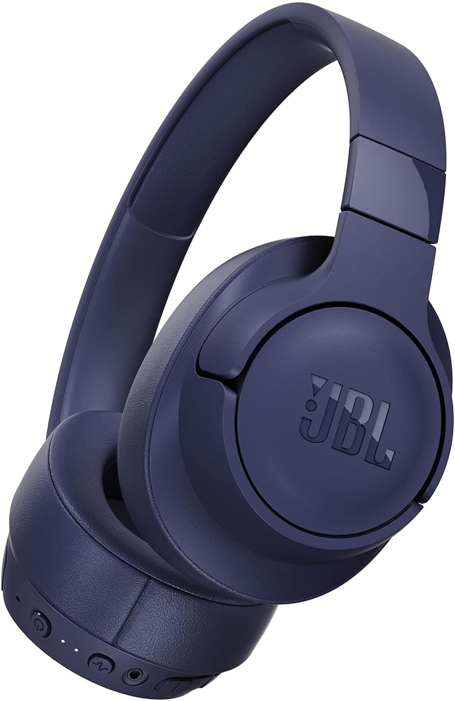 JBL Tune 760NC Wired and Wireless Over-Ear Headphones with Built-In Microphone, Active Noise Cancelling and Hands-Free Controls, in Blue