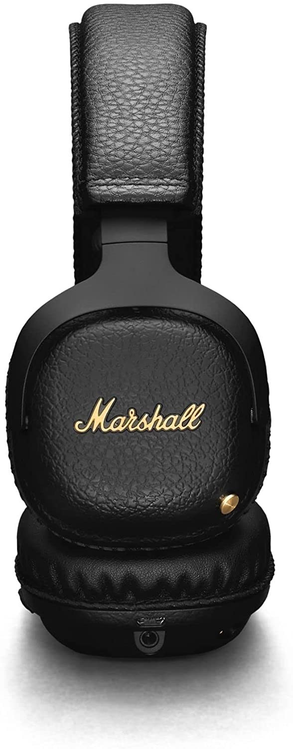 Marshall Mid Active Noise Cancelling (A.N.C.) Headphones with Bluetooth, Black