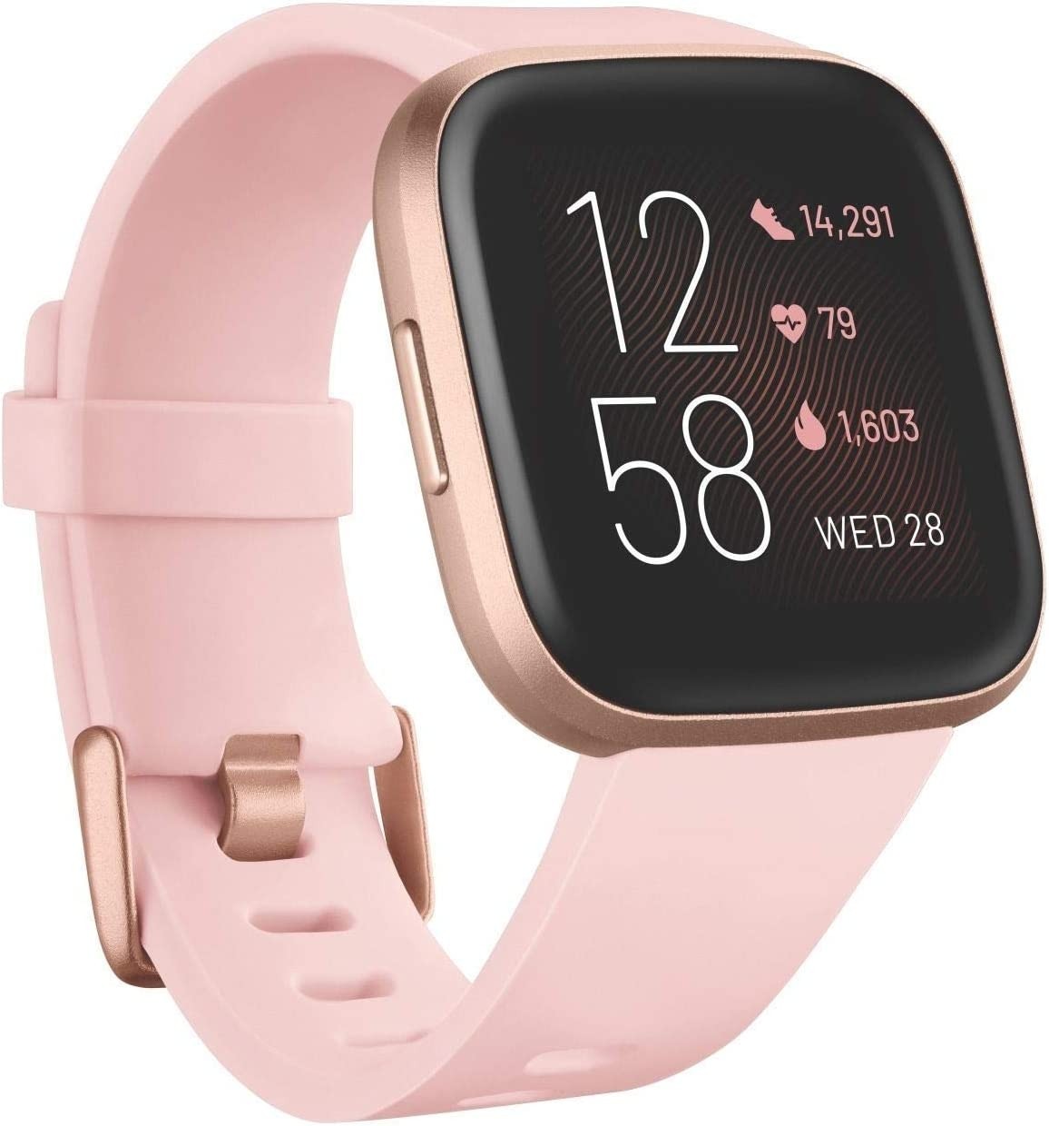 Fitbit Versa 2 Health & Fitness Smartwatch Copper Rose