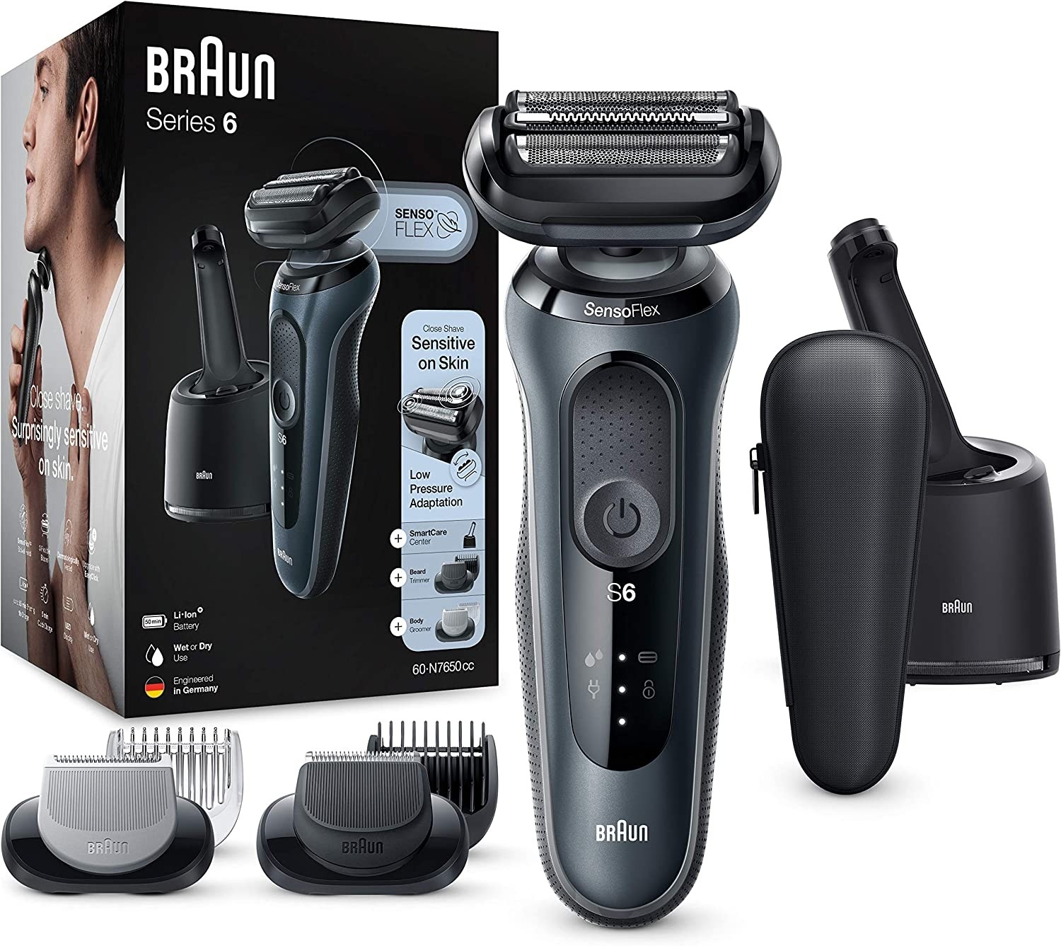 Braun Series 6cc Sensitive Razor Men's Electric Shaver