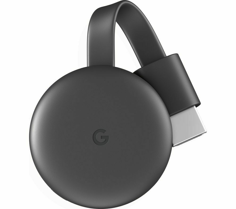 GOOGLE Chromecast - Third Generation Charcoal