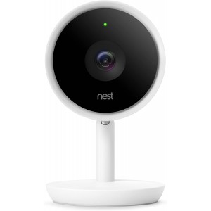Google Nest NC3100GB CAM IQ Indoor Security Camera Nest, White